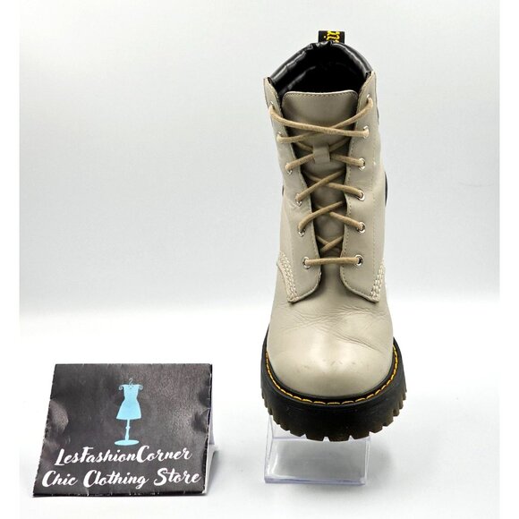 Dr. Martens Women's Beige Persephone Buttero Lace-Up Ankle Boot Size 6 2833 - Picture 16 of 16